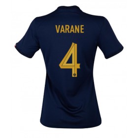 Frankrike Raphael Varane #4 Hemmakläder Dam VM 2022 Kortärmad
